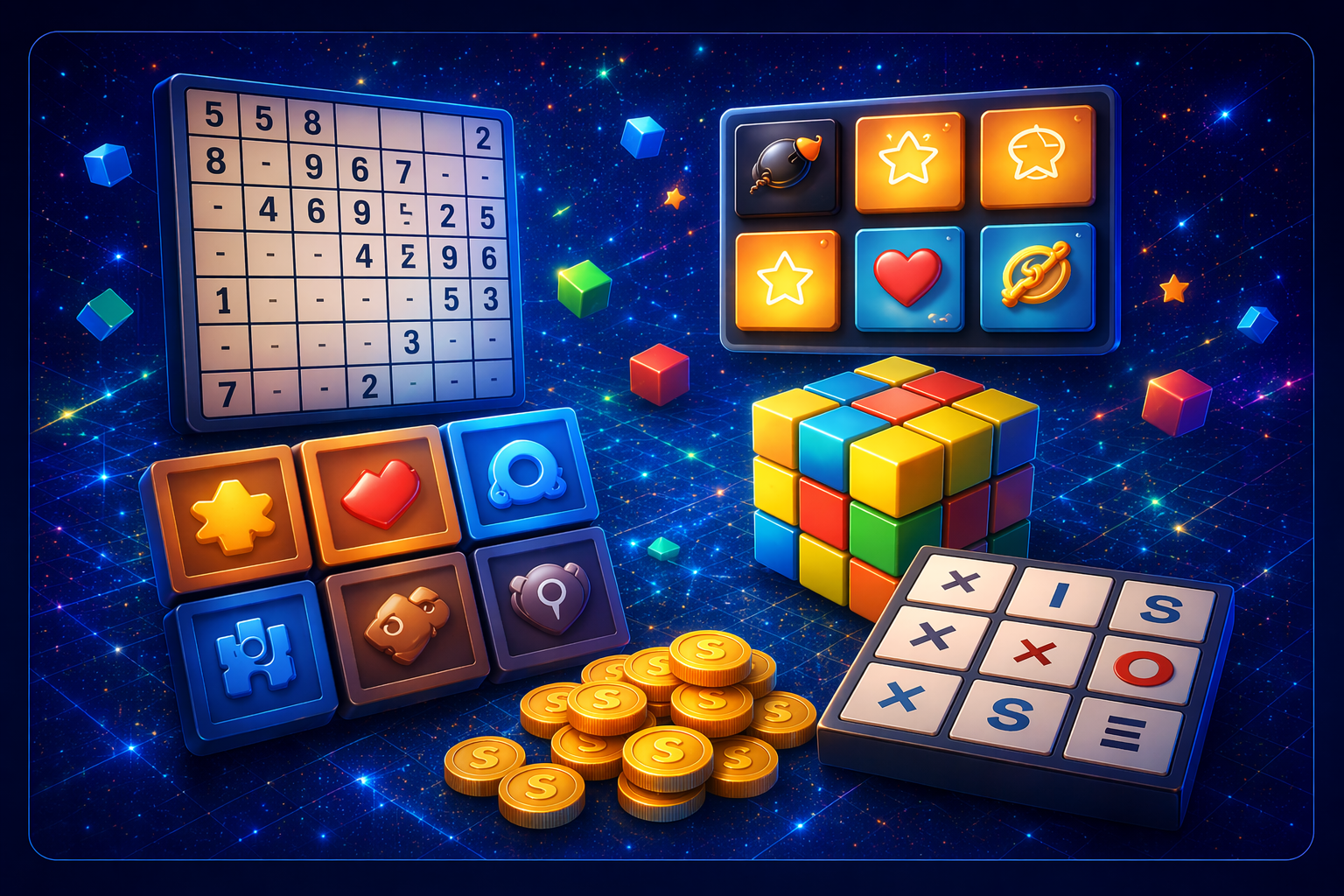 Pixel game tab preview
